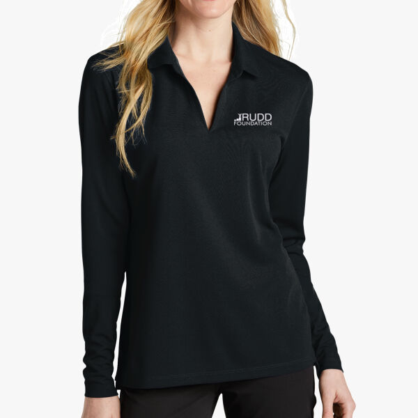 Nike Dri Fit Long Sleeve Polo Womens Thumbnail