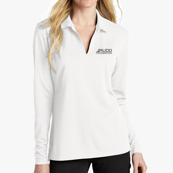 Nike Dri Fit Long Sleeve Polo Womens Thumbnail